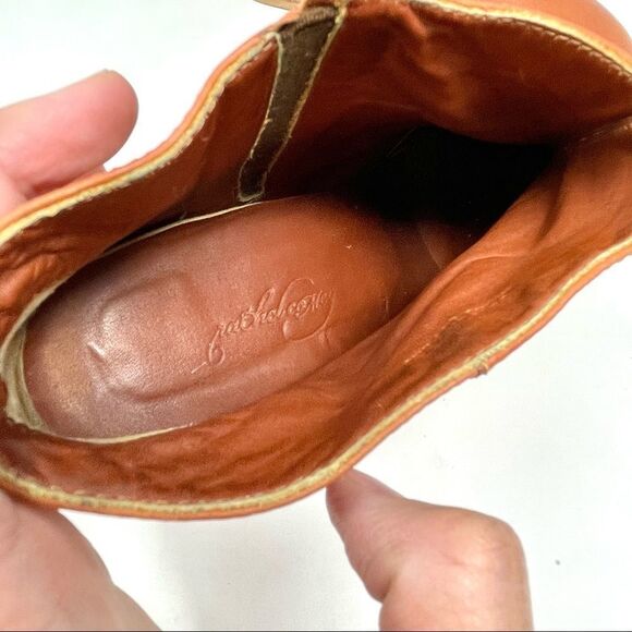 RACHEL Comey Mars Ankle Booties in Whiskey Leather Size 9.5 - Picture 8 of 8